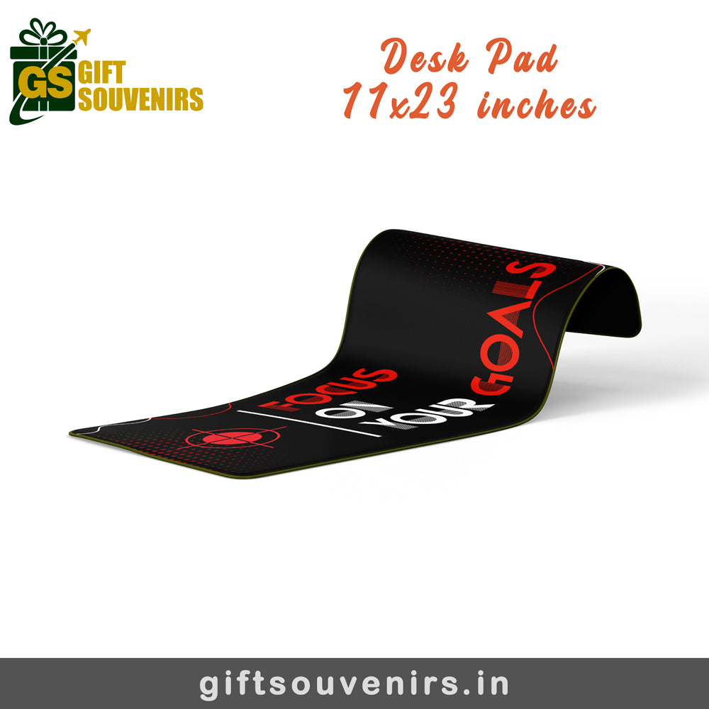 Focus on Your Goals – Motivational Desk Pad | Desk Mat