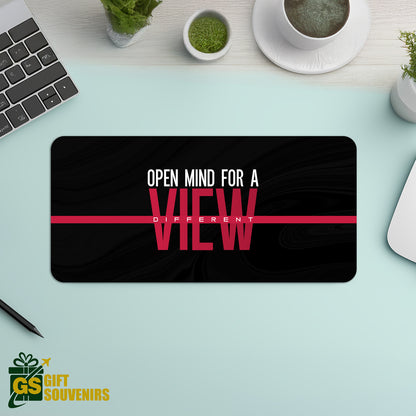 Open Mind, Different View – Perspective Desk Pad | Desk Mat