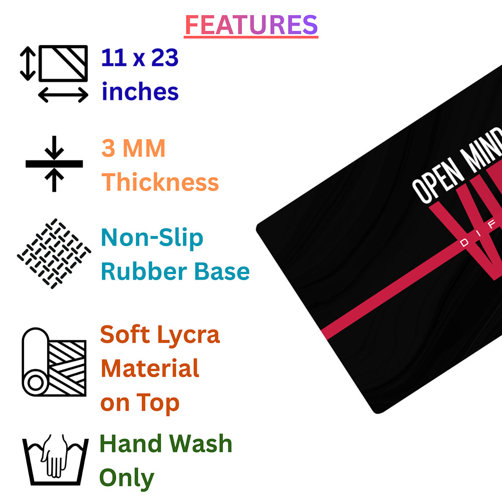 Open Mind, Different View – Perspective Desk Pad | Desk Mat