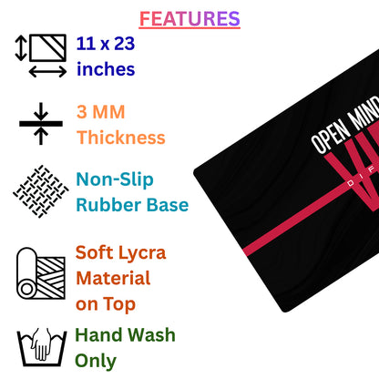 Open Mind, Different View – Perspective Desk Pad | Desk Mat