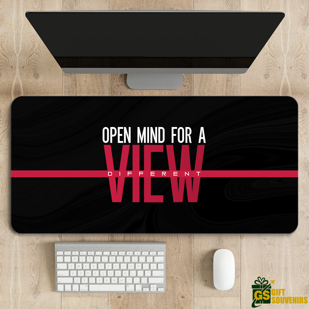 Open Mind, Different View – Perspective Desk Pad | Desk Mat