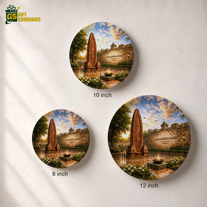 Jallianwala Bagh Memorial – Punjab Heritage Ceramic Wall Plate