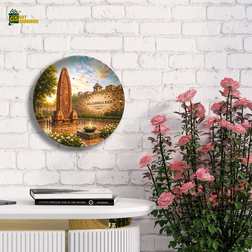 Jallianwala Bagh Memorial – Punjab Heritage Ceramic Wall Plate