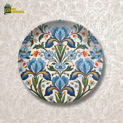 Eternal Blossoms – Nature-Inspired Ceramic Wall Plate