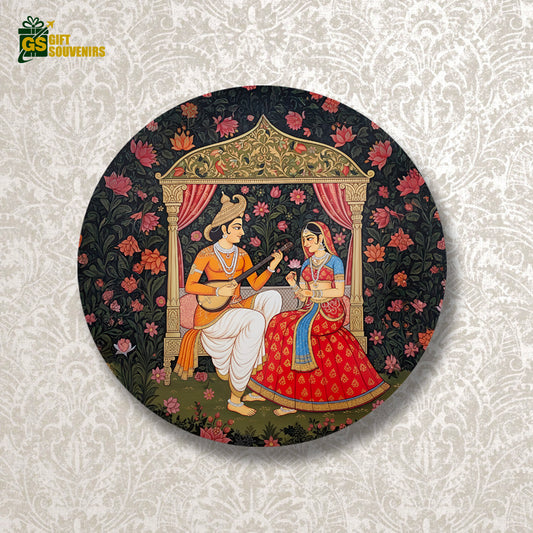 Melodies of Eternity – Royal Romance Ceramic Wall Plate
