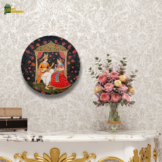 Melodies of Eternity – Royal Romance Ceramic Wall Plate